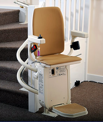 Platinum curved stairlift